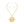 Pendant Necklace Gold Sunflower Chain for Women