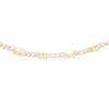 Tennis Bracelet Gold CZ Rhinestone MAMA for Women
