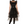 Black Costume Dress for Adults, Dark Gothic Dress with Belt, Perfect for Halloween Costume, Cosplay, and Birthday Party
