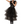 Black Costume Dress for Adults, Dark Gothic Dress with Belt, Perfect for Halloween Costume, Cosplay, and Birthday Party