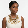 Dazzling Gold Teardrop Cascade Ensemble