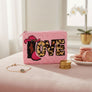 Coin Purse Leopard LOVE Cowgirl Pink Zipper Pouch