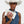 Wristlet White and Pink Cowgirl Bead Zipper Pouch