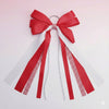 DST Boots on the Ground Red White Boot Bow