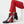 DST Boots on the Ground Red White Boot Bow