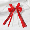 DST Boots on the Ground Red Black Boot Bow