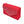 Clutch Red Ruched Rhinestone Bag for Women