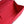 Clutch Red Ruched Rhinestone Bag for Women