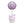 Portable Desk Fan Purple Flower Pot Kuromi