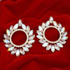 Studs Glistening Aurbo Crystal Wreath Earrings