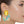 Drop Retro Glam Yellow Crystal Marbled Earrings