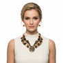 Pendant Global Artisan Leopard Gold Disc Necklace