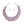 Bib Light Purple Artistic Glass Copper Choker Set