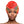 Turban Pre-Tied Flower Orange Ombre Zebra Women