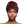 Turban Pre-Tied Flower Red Ombre Zebra for Women
