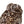 Turban Pre-Tied Flower Velvet Cheetah Print Women