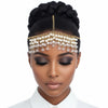 Gold and Cream Pearl Head Chain