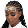 Gold and Cream Pearl Head Chain