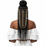 Gold and Pearl Hair Chain