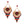 Multi Color Beaded Mandala Earrings
