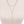 Metal Layered Crescent Clear Round Pendant Y Necklace