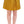 Gold Silk Solid Mini A-Line Skirt