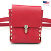 Women Leather Waist Fanny Pack British Casual Bag Casual Star Style Purse Wallet