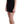 Black Embellished Jersey Mini Sheath Short Dress