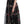 Masterpiece black floral print silk runway dress