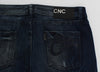 Blue Wash Cotton Slim Fit Skinny Jeans