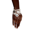 Silver Ball Bead Black Girl Magic Charm Bracelets