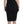 Black Strapless Embellished Pencil Dress