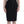 Black Strapless Embellished Pencil Dress