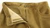 Brown Cotton Corduroys Jeans Pants