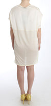 White modal tube dress