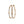 STAR RHINESTONE THIN HOOP POST EARRING