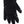 Black Lace Wool Lambskin Fur Elbow Gloves