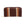 Dark Brown Striped Double Zipper Wallet