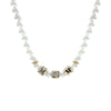 Cream Pearl Gold MOM Necklace