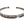 Gray Rhodium 925 Silver Bangle Bracelet