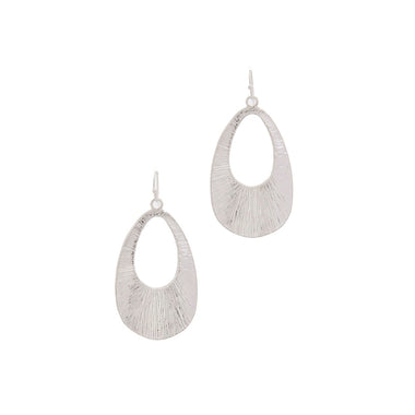 METAL DROP EARRING 32059/P
