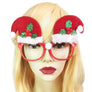 Eyeglass Rudolph Santa Snowman Reindeer Christmas Eye GLASSES Clip Pin costume