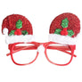 Eyeglass Rudolph Santa Snowman Reindeer Christmas Eye GLASSES Clip Pin costume