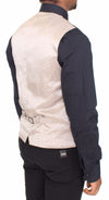 Black Cotton Dress Vest Blazer Jacket