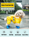Waterproof Dog Cat Candy Boots Reusable Silicon Pet Shoes Adjustable Paw Rain Protector