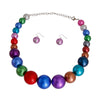 Multi Color Graduated Bubble Gum Pearls