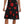 Black Red Polka Sequined Shift Dress