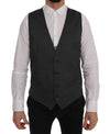 Gray STAFF Cotton Rayon Vest