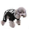 Pet Skeleton Costume Dog Cat Warm Puppy Apparel Halloween Skull Dress Up Cosplay