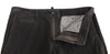 Black Corduroy Cotton Straight Fit Pants